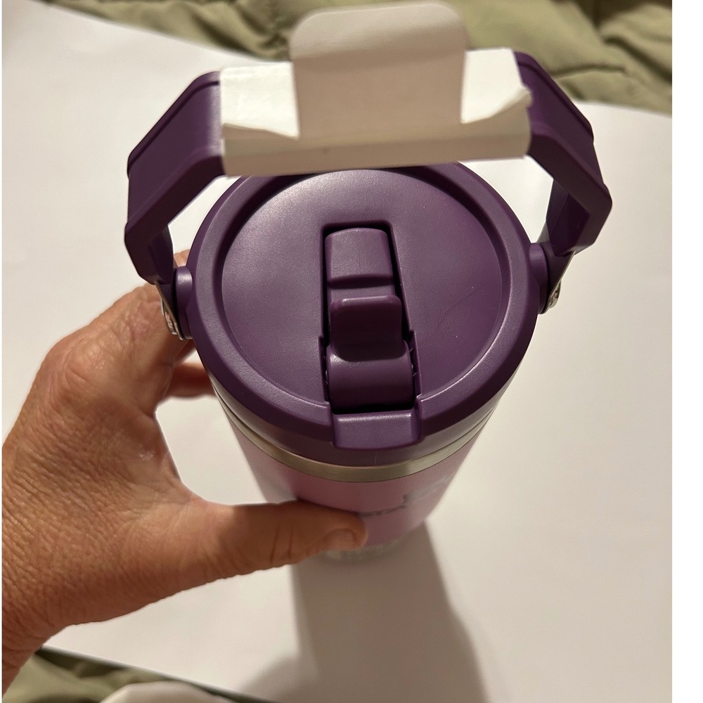 Stanley The IceFlow Flip Straw Tumbler 30oz Lilac Purple 10-13175-014 NEW - Picture 4 of 5